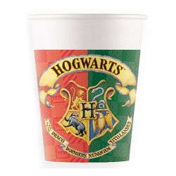 Gobelets - Harry Potter Poudlard - lot de 8