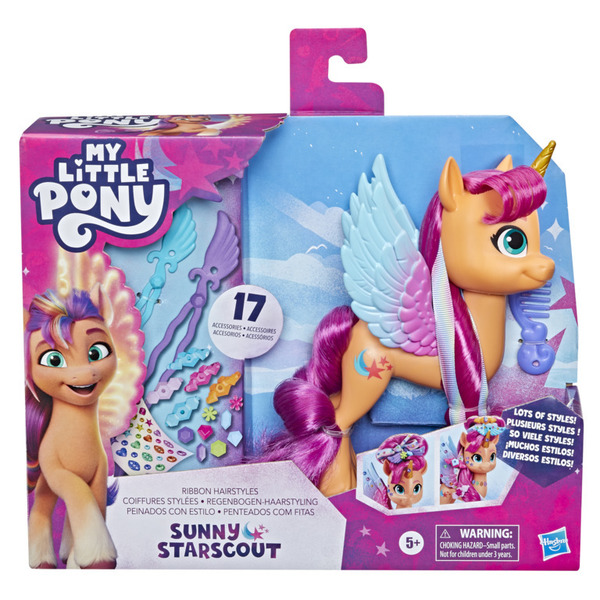 Figurine Sunny Starscout coiffures stylées - My Little Pony