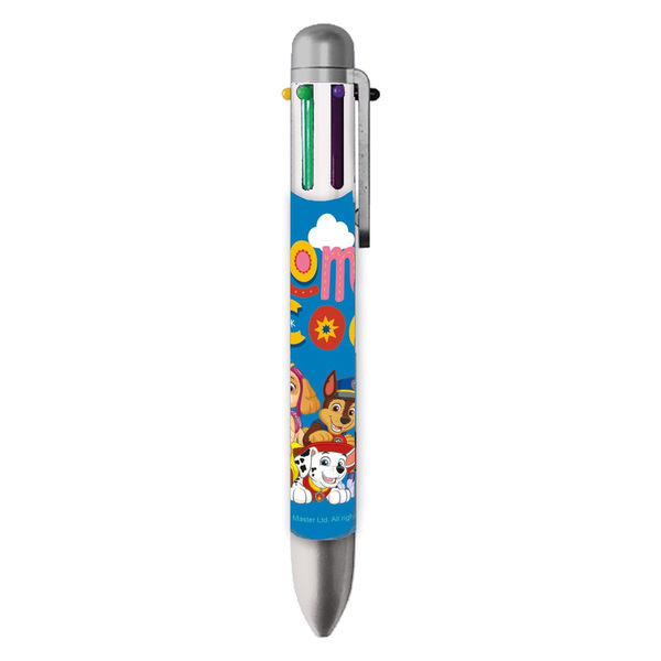 Stylo 6 couleurs Pat Patrouille