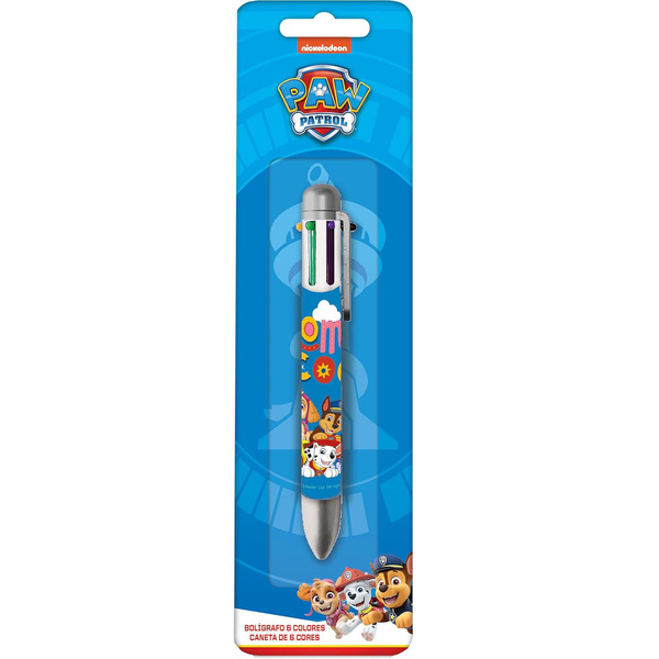 Stylo 6 couleurs Pat Patrouille