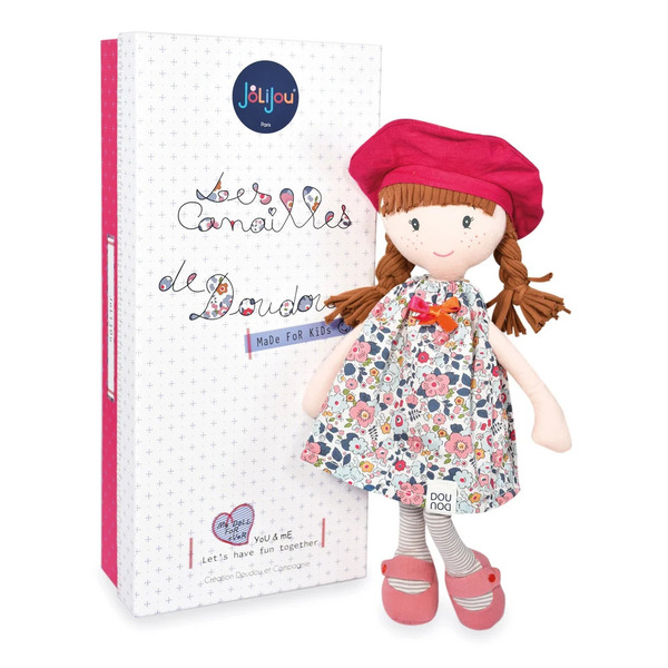 Les Canailles - Poupée de chiffon  Suzette- 36 cm