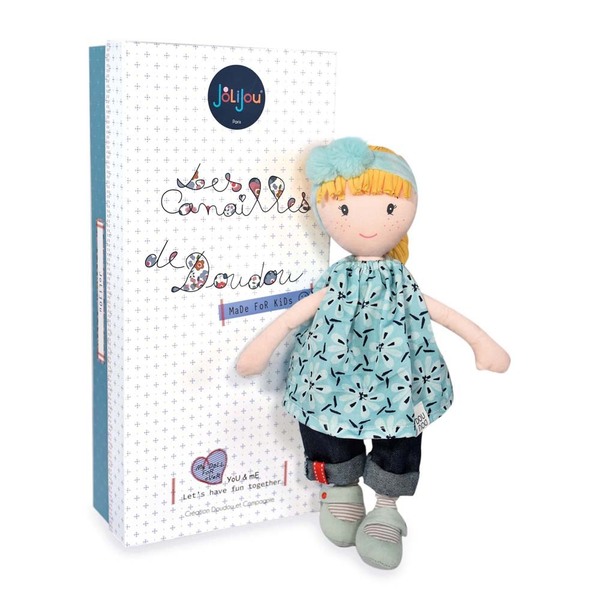 Les Canailles - Poupée de chiffon  Evy- 36 cm