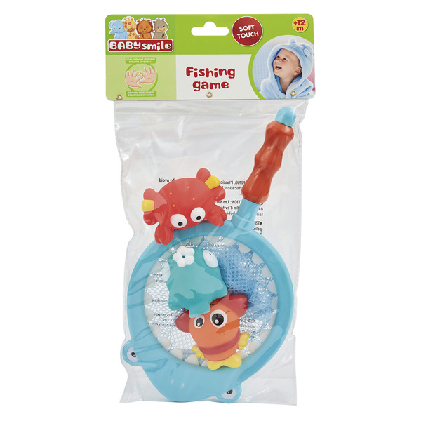 Jouet de bain épuisette avec animaux