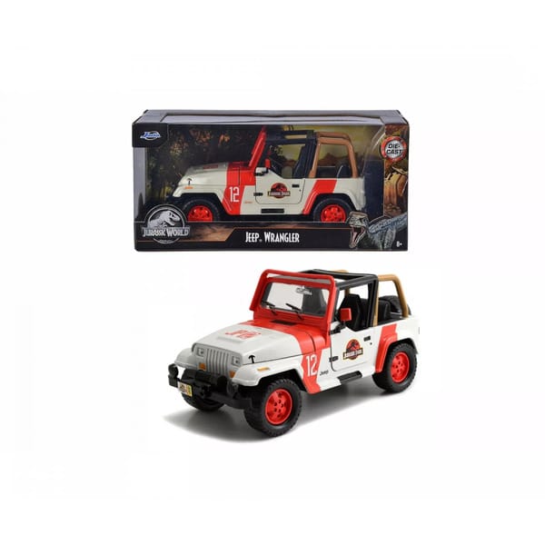 Jurassic World Jeep Wrangler Off Road 1/24