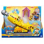 Paw Patrol – Le Film : Bulldozer Deluxe De Ruben + Mur Démolition + 3 Figurines (Ruben, Chase, Liberty)