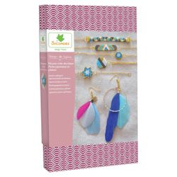 Kit Création Atelier de Bijoux XL Perles Japonaises et Plumes