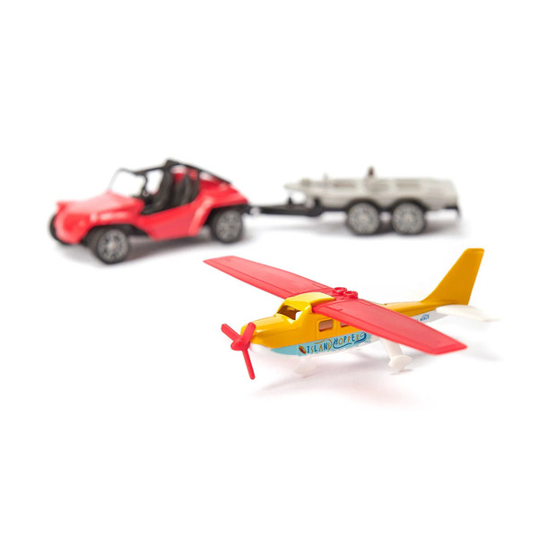 Buggy avec avion sportif 