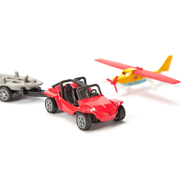 Buggy avec avion sportif 
