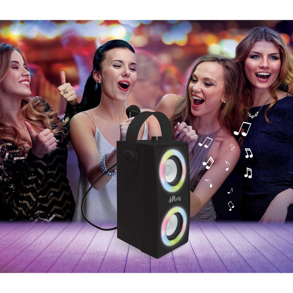 Enceinte LED bluetooth avec micro