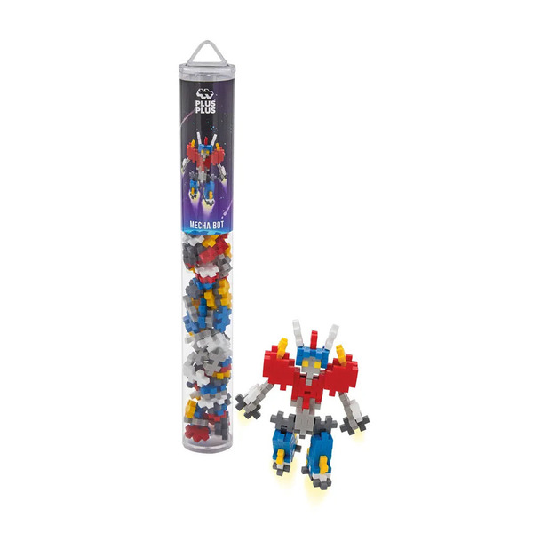 Jeu de construction Plus-Plus - Tube Mecha Bot 100pièces