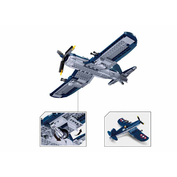 Set de construction Avion chasseur F4U