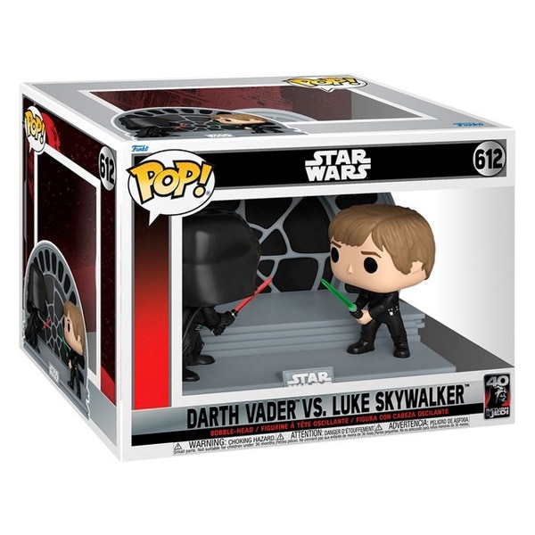 Figurines Dark Vador vs Luke - Star Wars - Funko Pop - N°612