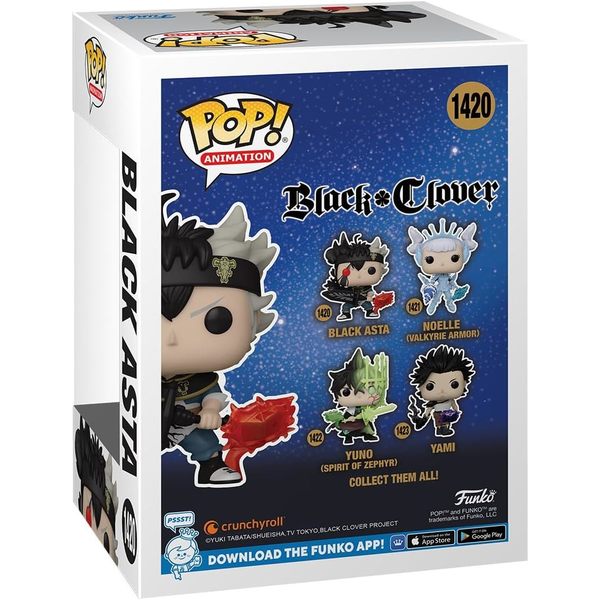 Figurine Black Clover Black Asta - Funko Pop n°1420