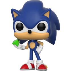 Figurine Sonic avec émeraude - Funko Pop n°284