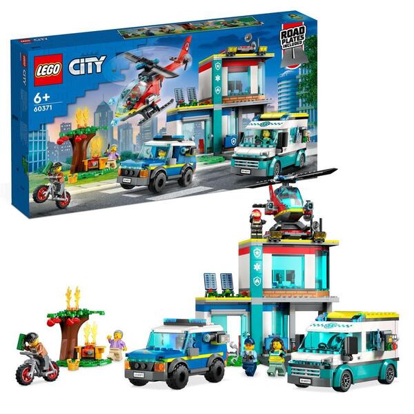 60371 - LEGO® City - Le QG des Véhicules d’Urgence