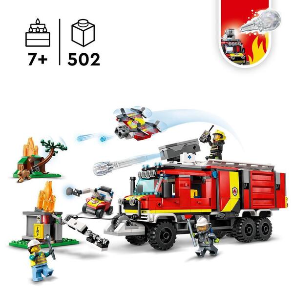 60374 - LEGO® City - Le Camion d’Intervention des Pompiers