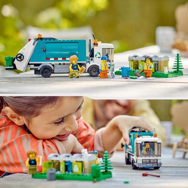 Lego - City - Jeu de Construction - Le Camion Poubelle