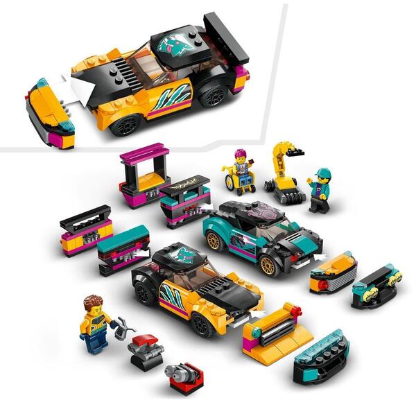 LEGO 60389 Le garage de customisation (City) (Ville)