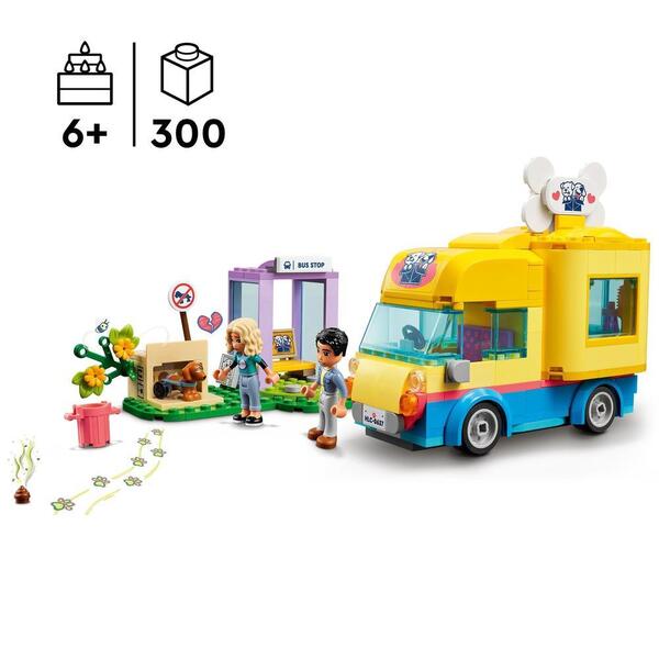 41741 - LEGO® Friends - La Fourgonnette de Sauvetage Canin