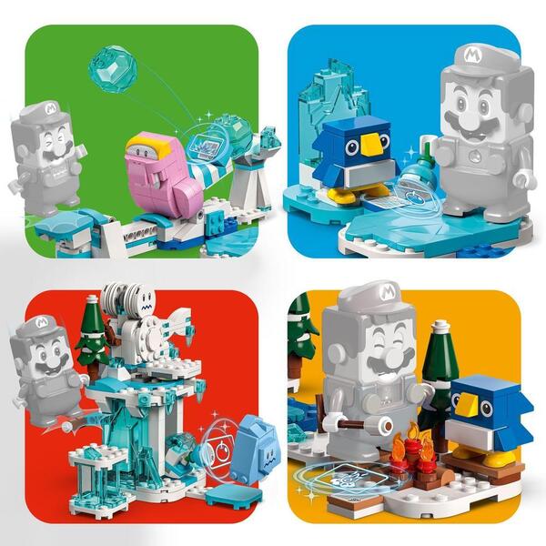 71417 - LEGO® Super Mario - Ensemble d’Extension L Aventure dans la Neige de Morsinet
