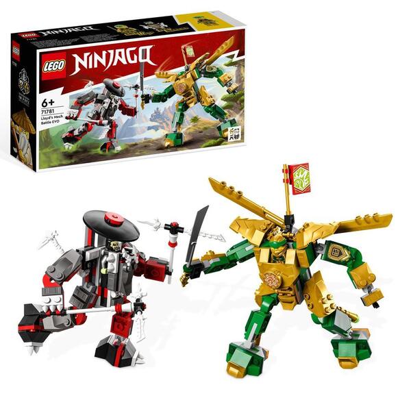 71781 - LEGO® NINJAGO - Le Combat des Robots de Lloyd – Évolution