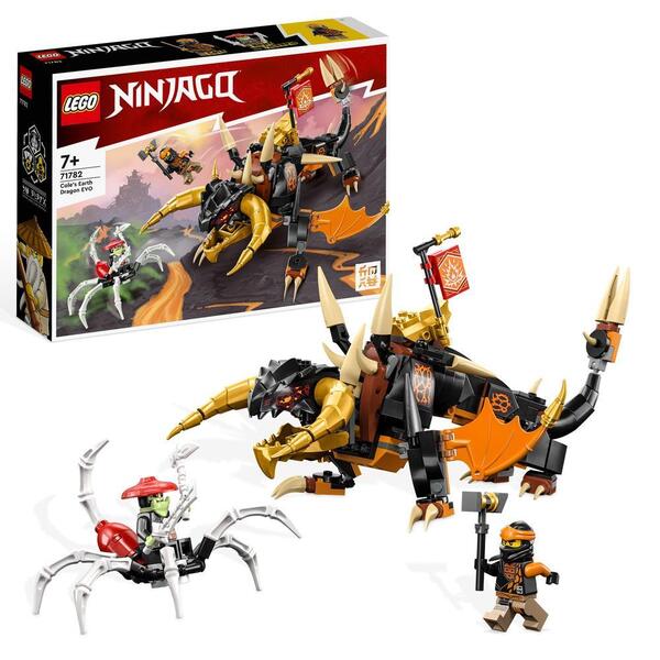 71782 - LEGO® NINJAGO - Le Dragon de Terre de Cole – Évolution