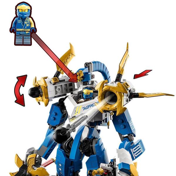 LEGO NINJAGO Le robot terrestre élémentaire de Cole - 71806