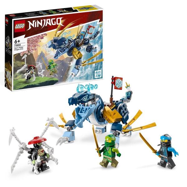 71800 - LEGO® NINJAGO - Le Dragon d’Eau de Nya – Évolution