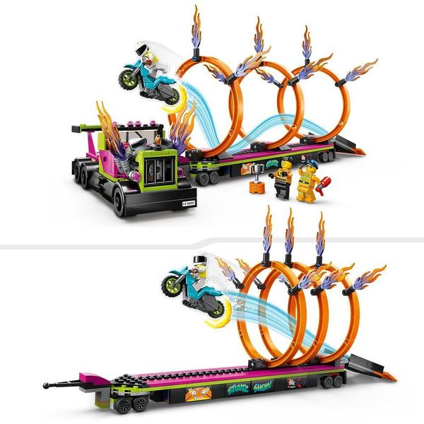 60357 - LEGO® City Stuntz - Le Défi de Cascade : les Cercles de Feu