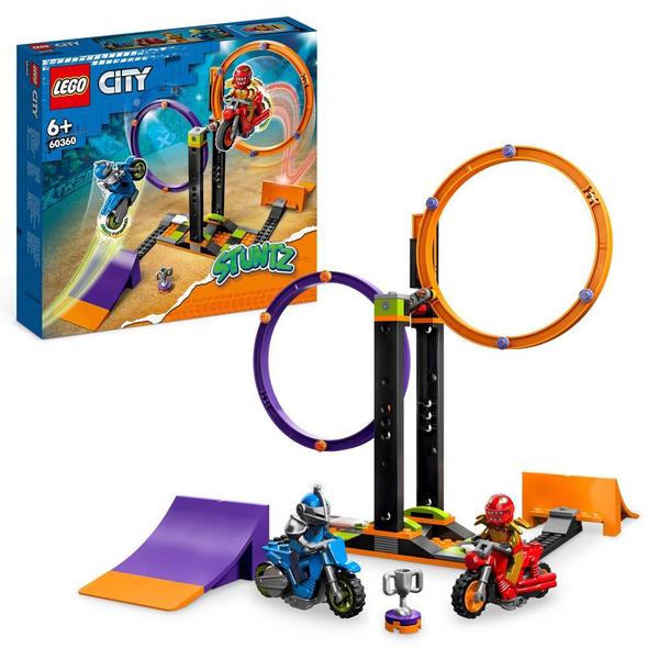 60360 - LEGO® City Stuntz - Le Défi de Cascade : les Cercles Rotatifs