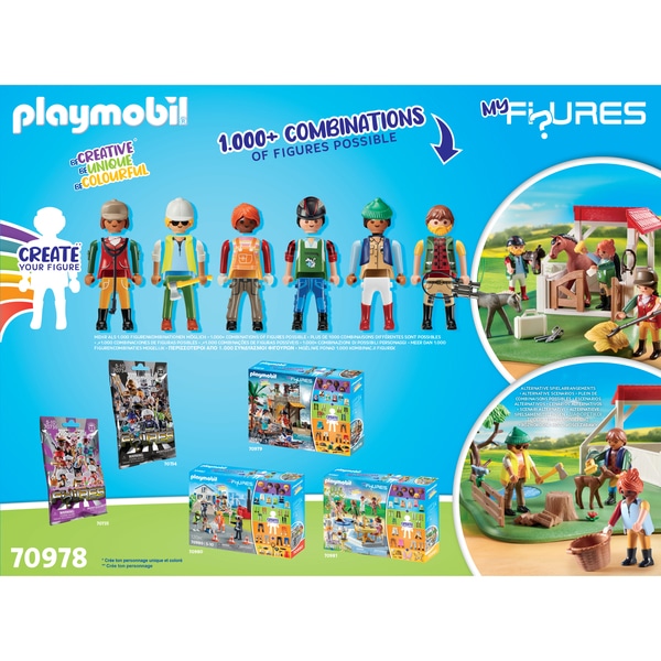 70978 - Playmobil My Figures - Ranch équestre