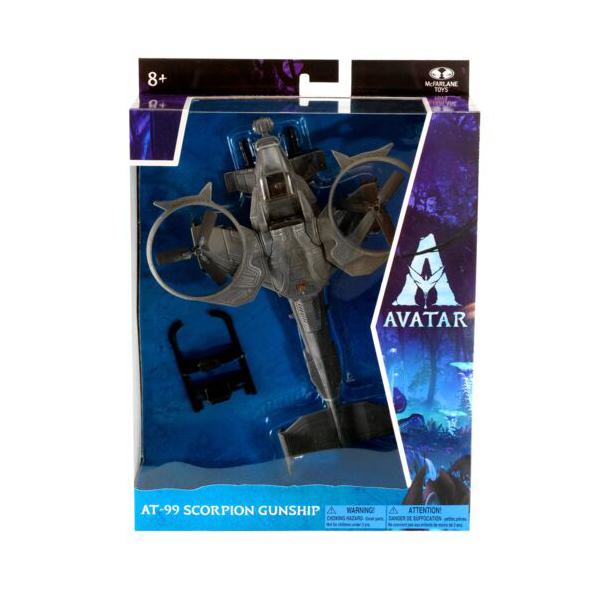 Figurine hélicoptère et pilote McFarlane - Avatar Le Film
