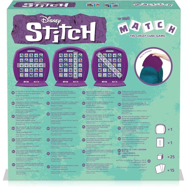 Jeu de société Match - Stitch