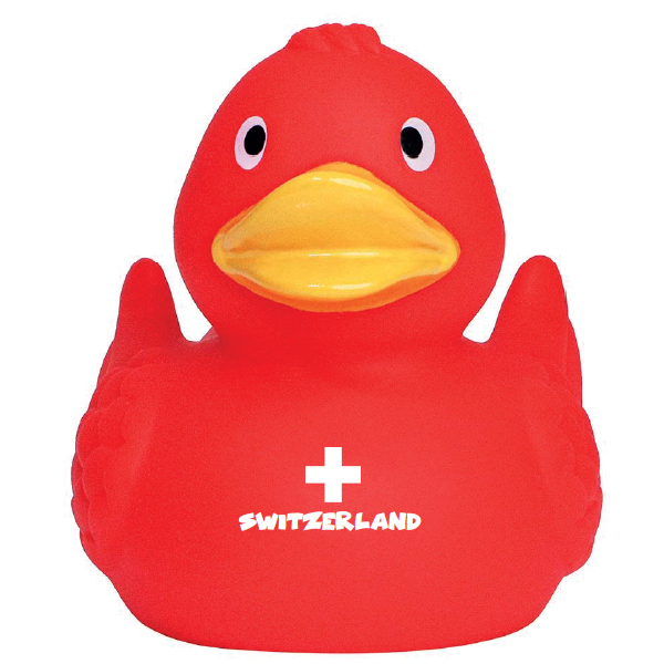 Canard de bain suisse