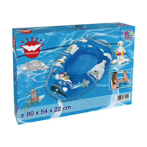 Bateau gonflable pour enfants, 102 x 69 cm, convient aux enfants de 3 ans et plus, capacité de charge : 45 kg - Jeux - Jouets