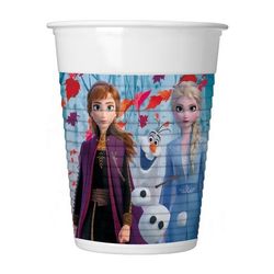 Gobelets jetables Disney Reine des Neiges - 8 pièces
