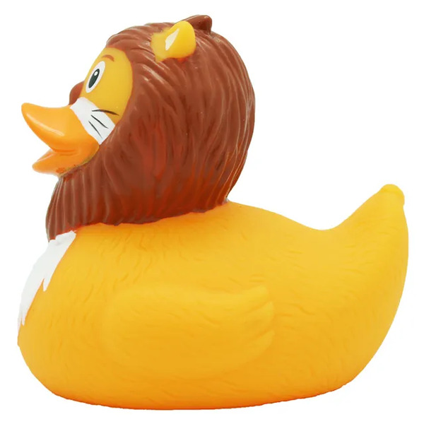 Canard de bain lion