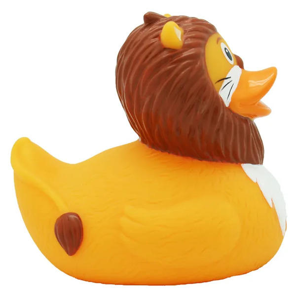 Canard de bain lion