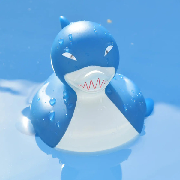 Canard de bain requin