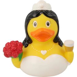 Canard de bain mariée
