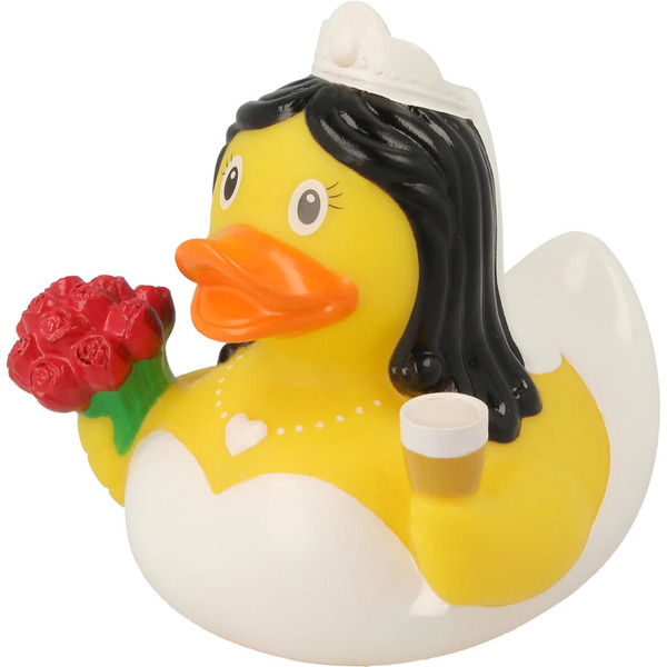 Canard de bain mariée