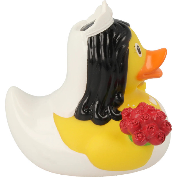 Canard de bain mariée