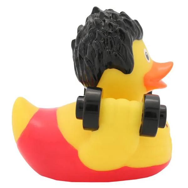 Canard de bain culturiste