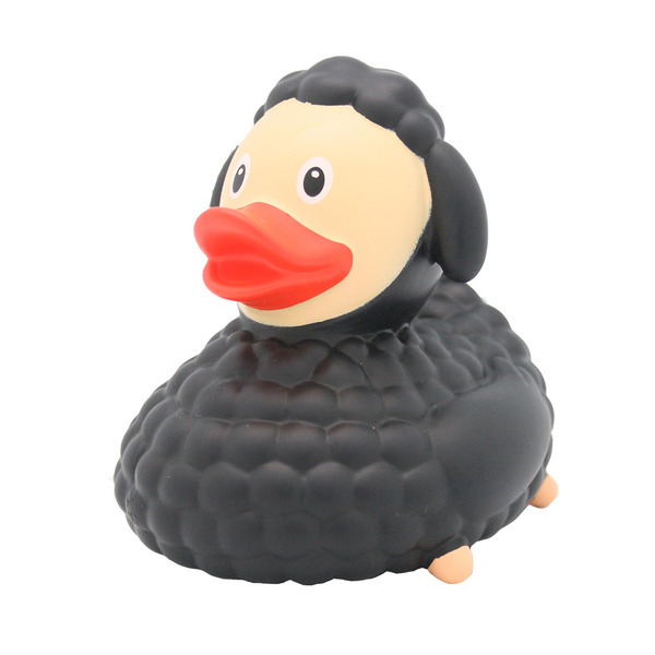 Canard de bain mouton noir