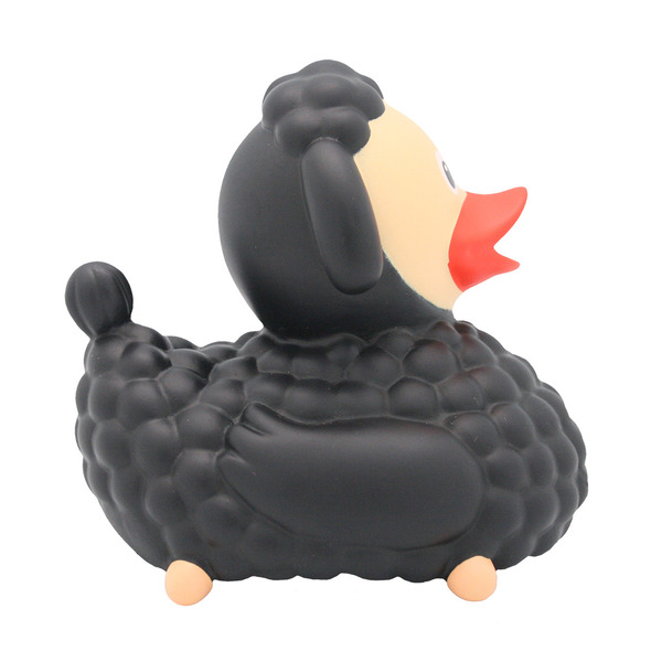 Canard de bain mouton noir