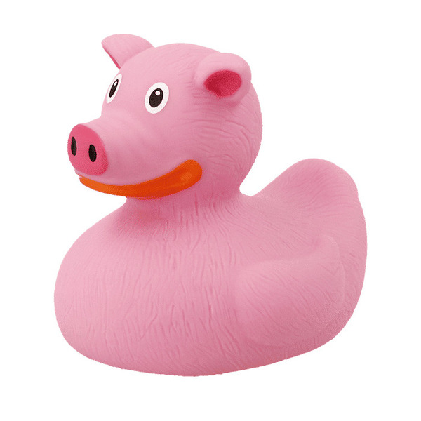 Canard de bain cochon