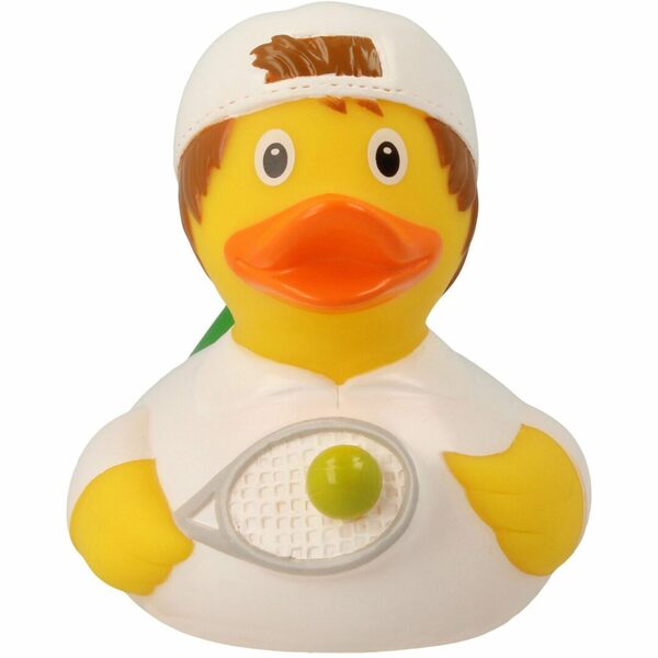 Canard de bain joueur de Tennis