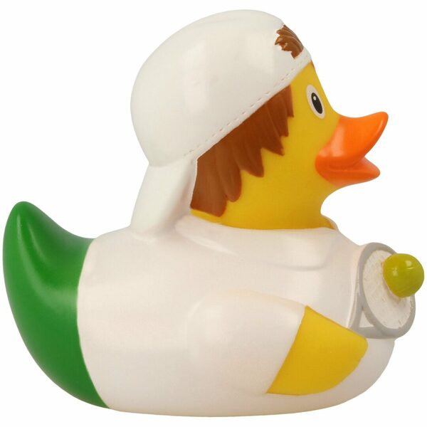 Canard de bain joueur de Tennis