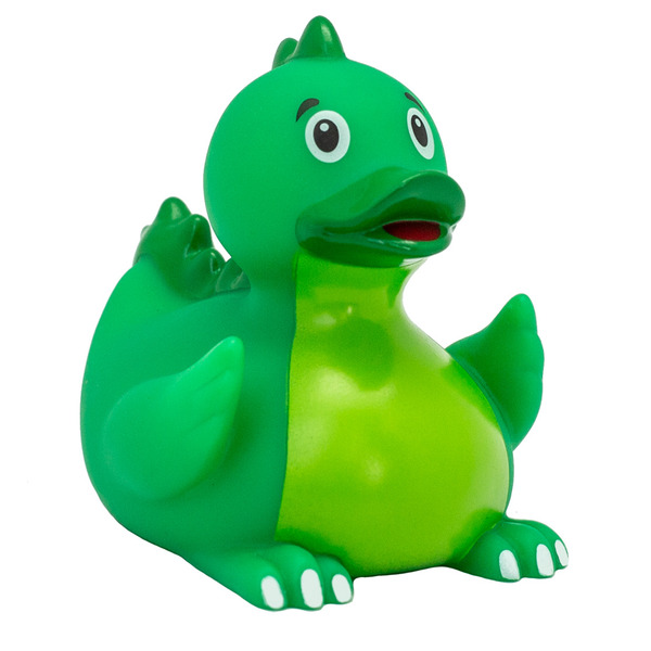 Canard de bain dino