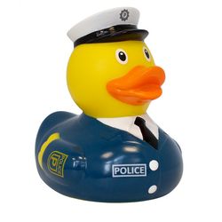 Canard de bain police